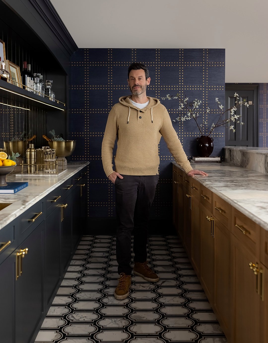 Richard Kessner, Founder — photographed in a tristate residence butler's pantry